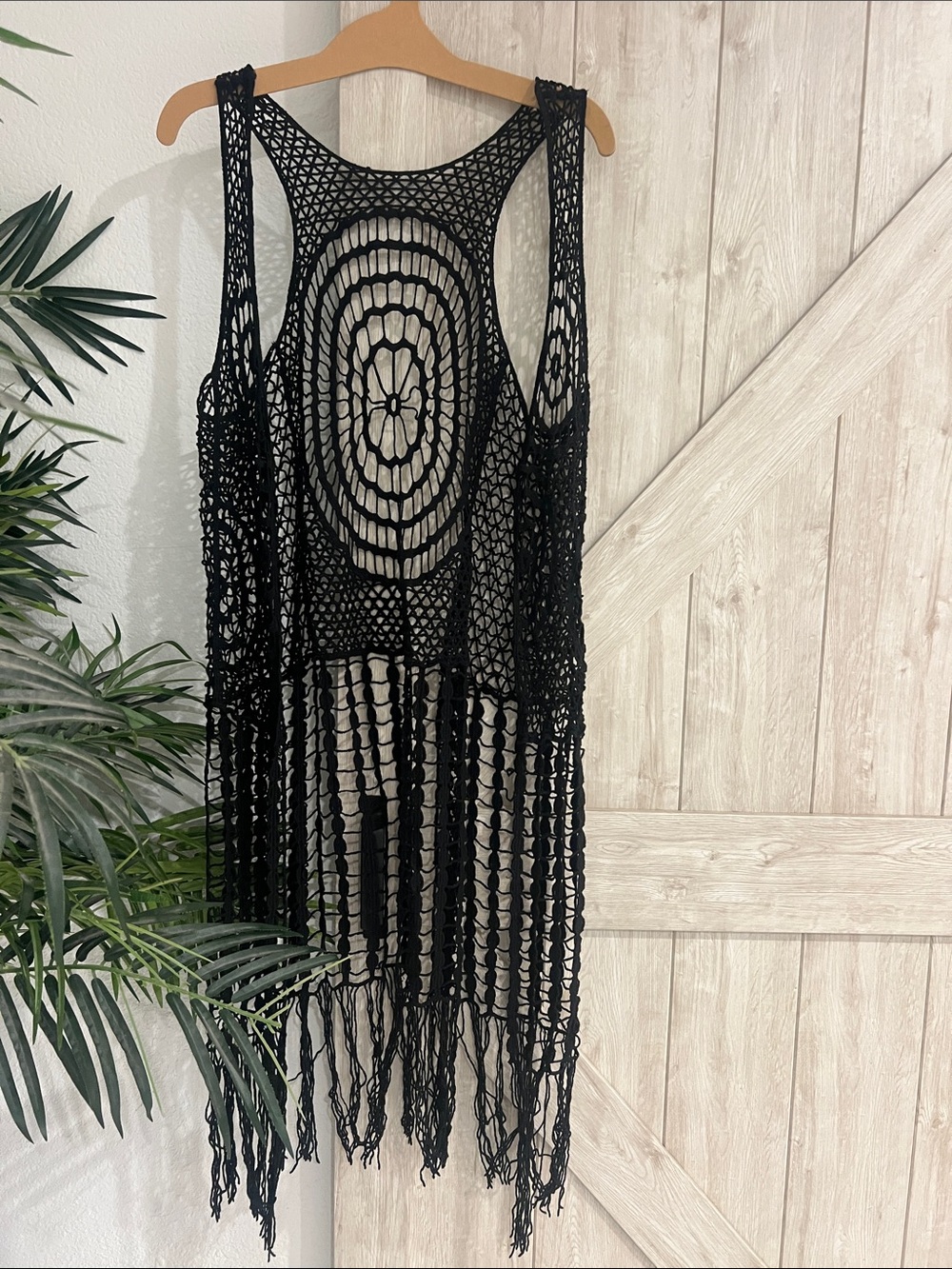 Crochet Fringe Boho Tunic